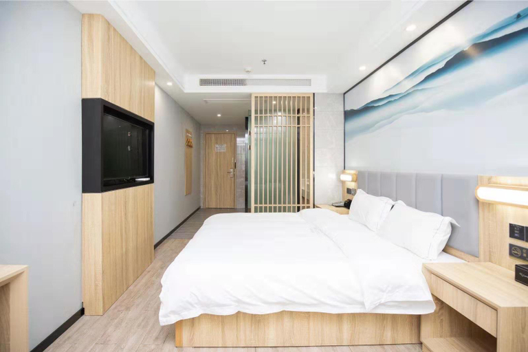 Bedroom 2, Qingmu Inns (Nanjing Mochou Lake Subway Station), Nanjing