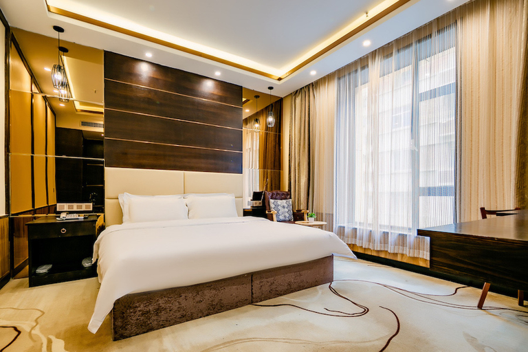 Bedroom 2, HanTing Premium Hotel (Lanzhou Xiguan Zhengning Road), Lanzhou