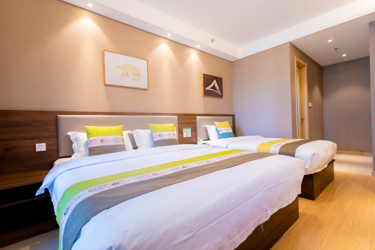 Bedroom 2, Jinan youke boutique hotel, Jinan