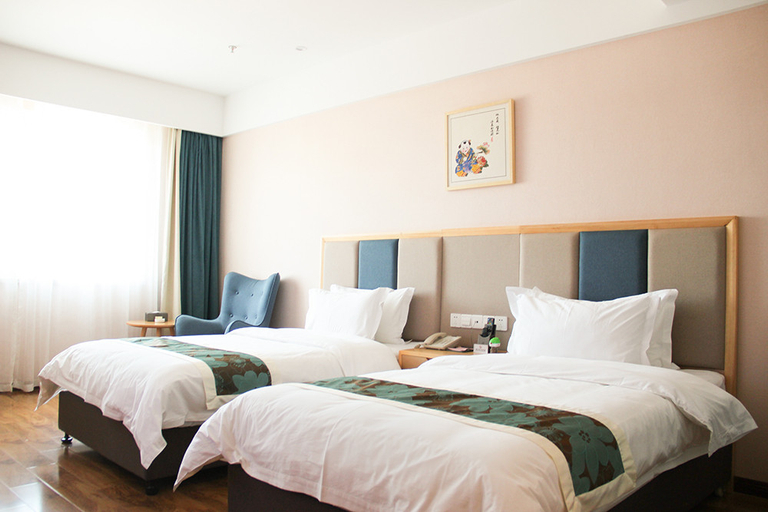 Bedroom 2, Zitong International Exchange Center Hotel, Mianyang