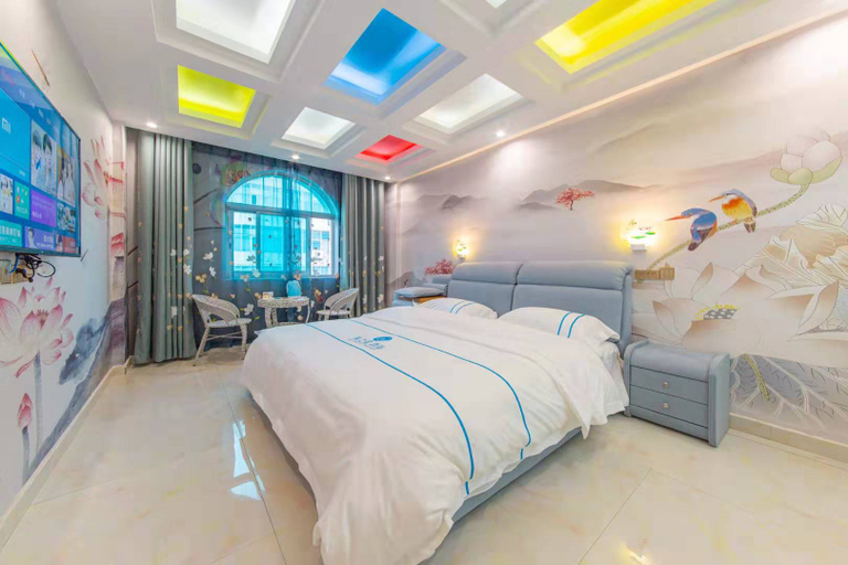 Bedroom 5, Sea Blue Hotel, Kunming