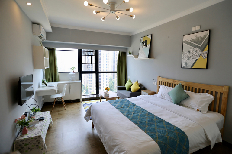 Bedroom, Sunflower Apartment, Changsha