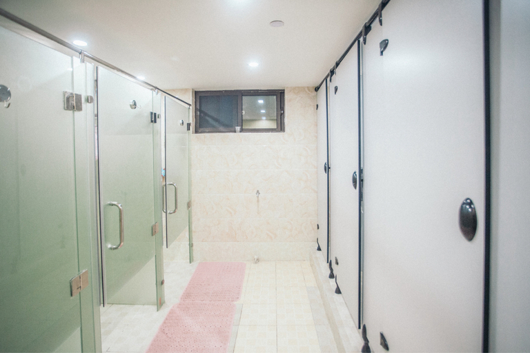 Bathroom 3, Star flight Capsule Hotel, Hangzhou