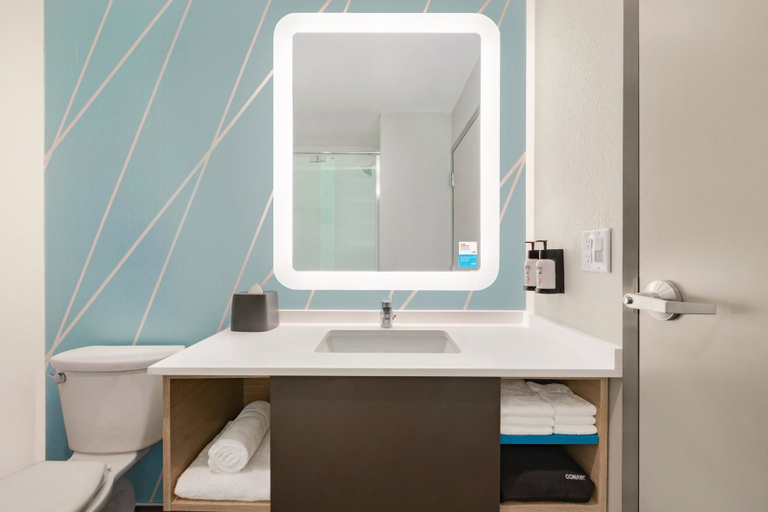 Bathroom 3, Avid Hotels Beaumont By IHG, Jefferson