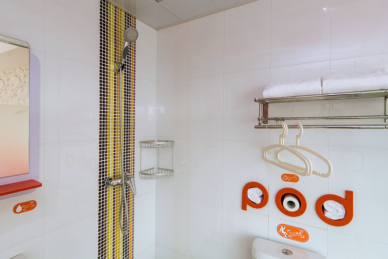 Bathroom 2, Pudding Hotel (Hangzhou Tower Wulin Square Metro Station Branch), Hangzhou