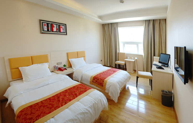 Bedroom 2, Shiyan Qiyue Hotel (People's Square), Shiyan