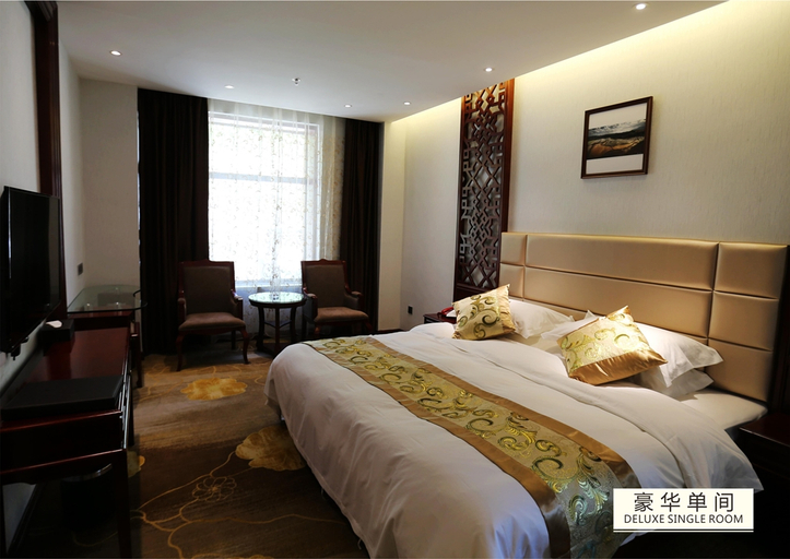 Bedroom 2, Huangjia Hotel, Zhaotong