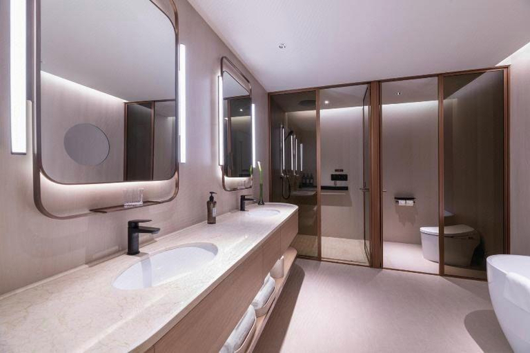 Bathroom 3, Crystal Orange Hotel Haimen Wenfeng Great World, Nantong
