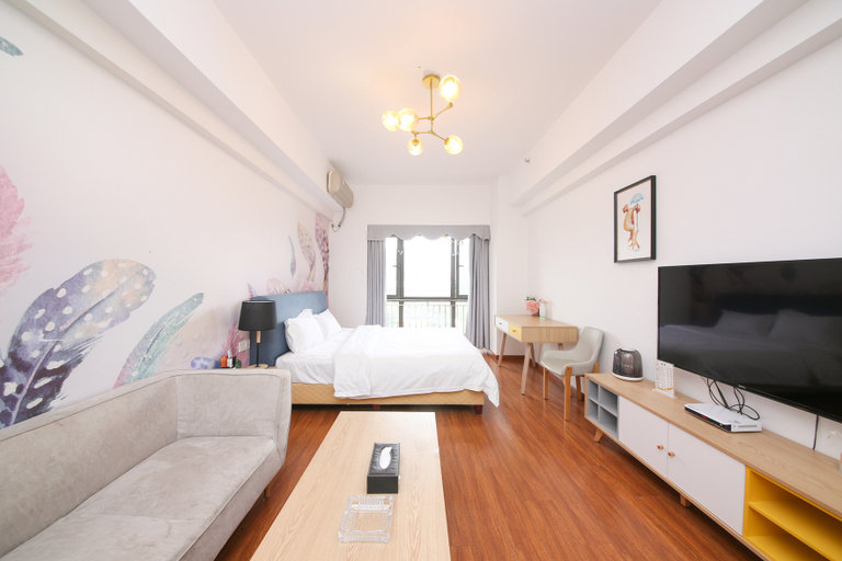 Bedroom 2, Wanji Theme Apartment, Foshan