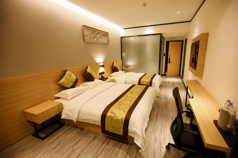 Bedroom 2, Yeste Meitu Hotel (Nanning Wuxiang Headquarters Base), Nanning