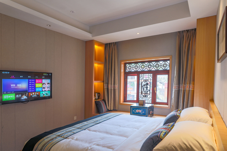 Bedroom, The 5th Meteorite Grace Hotel, Dêqên Tibetan