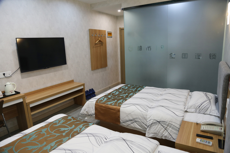 Bedroom 2, City 118 Chain Hotel (Ulanhaote Wuyi Square Store), Xing'an