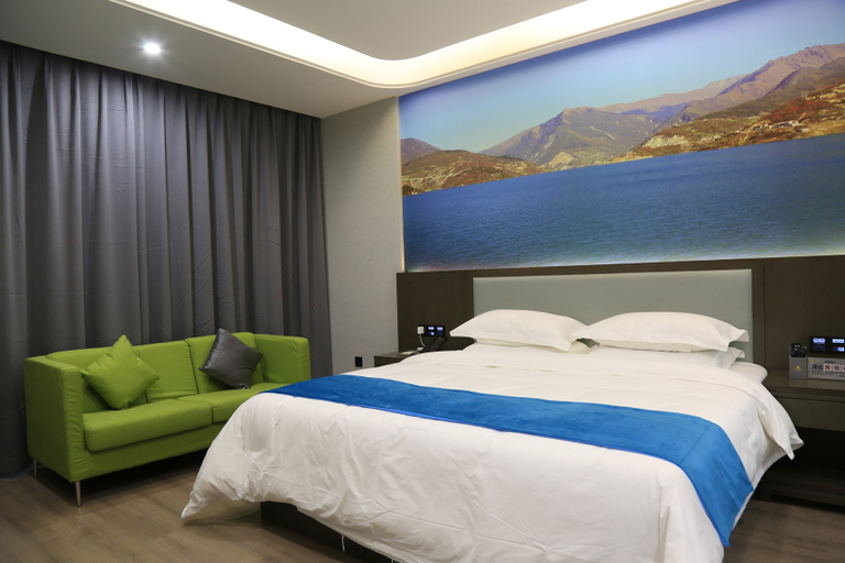 Bedroom, Binhe Hotel, Yulin