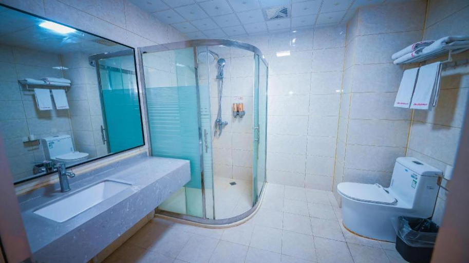 Bathroom 3, Shell Hotel Wuhu Jiujiang District Daqiao Town Huashan Road, Ma'anshan