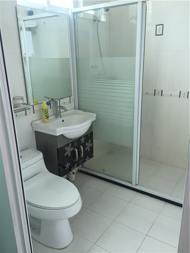 Bathroom, Zhongshan Quanlin Boutique Apartment, Zhongshan