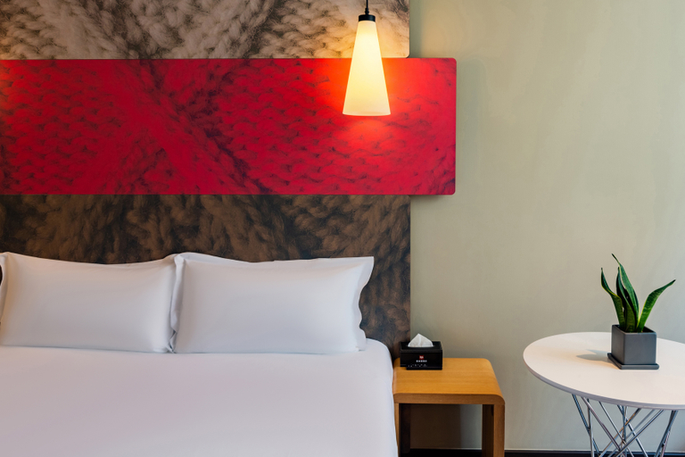 Bedroom, Elong R.YUN Hotel (Shijiazhuang Railway Station Suncun Subway Station), Shijiazhuang