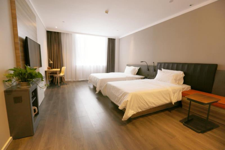 Bedroom 2, Hanting Premium Hotel Chengde Summer Resort Dutong Mansion, Chengde