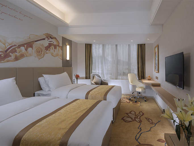 Bedroom, New World International Hotel, Huizhou