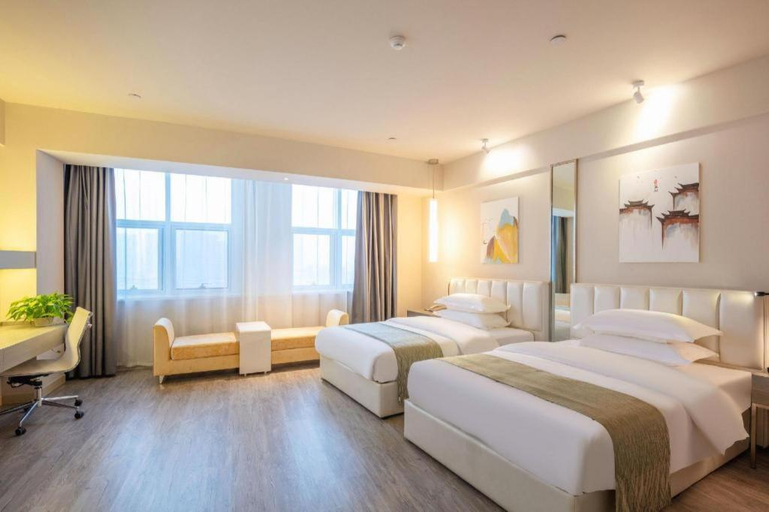 Bedroom 2, Jinjiang Metropolo Hotel Taiyuan Economic Developm, Taiyuan