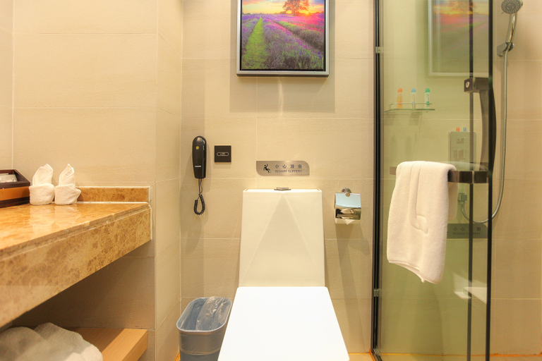 Bathroom 4, Lavande Hotel Suqian Shuiyun City Branch, Suqian