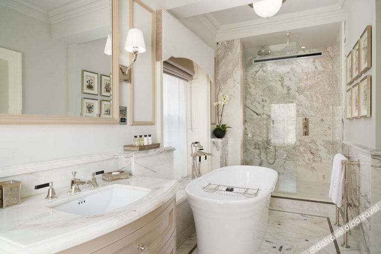 Bathroom 4, Grantley Hall, North Yorkshire