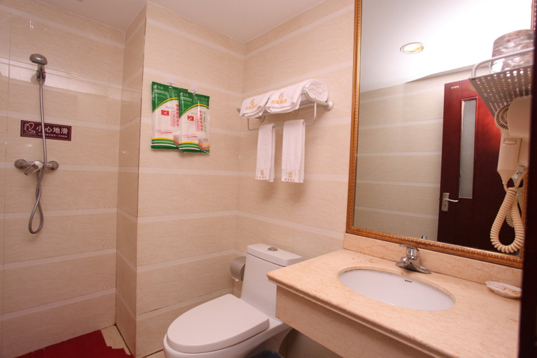 Bathroom 2, Kaibin Inn (Chengdu Jinling), Chengdu