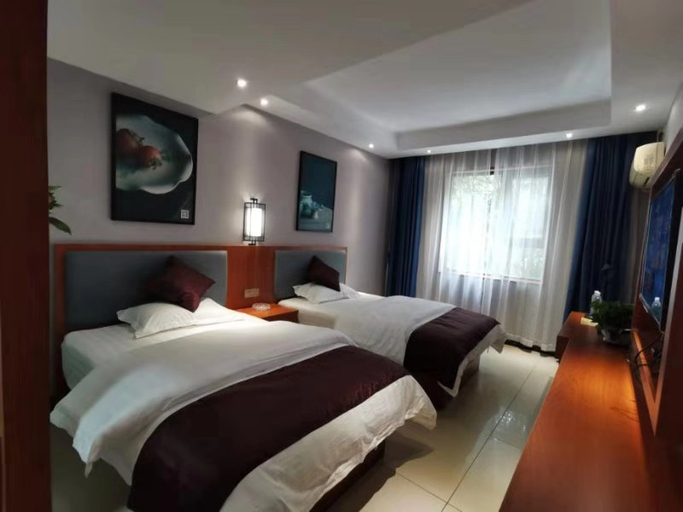 Bedroom 2, Funing Yipin Hotel, Wenshan Zhuang and Miao