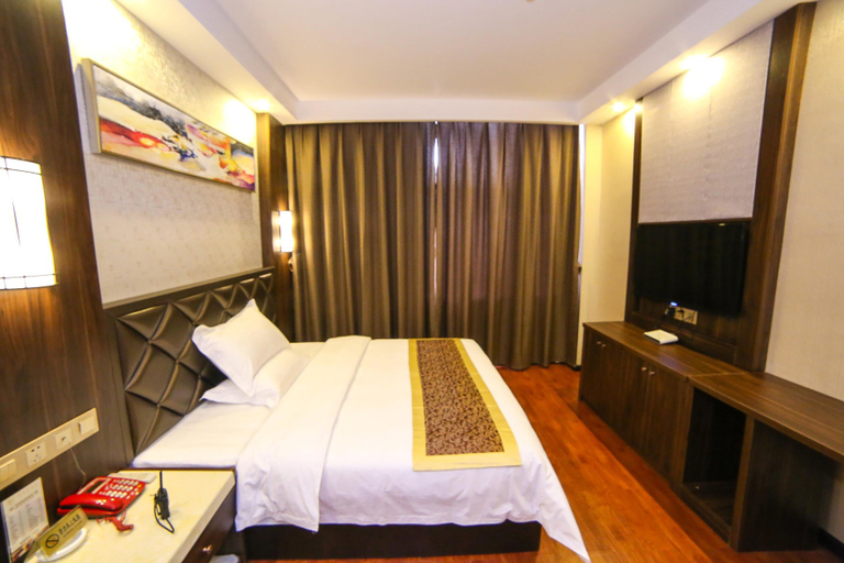 Bedroom 2, Zhongxiang Xiyuan Hotel, Jingmen