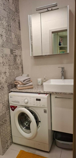 Bathroom, Pitypang Apartman, Eger