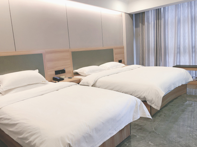 Bedroom 2, Gongyi Yijia Hotel, Zhengzhou