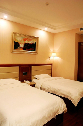 Bedroom 2, Jinze Hotel (Qingdao Taitung Pedestrian Street), Qingdao