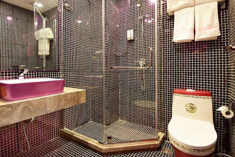 Bathroom 3, Tianjin Jiangnan Holiday Hotel, Tianjin