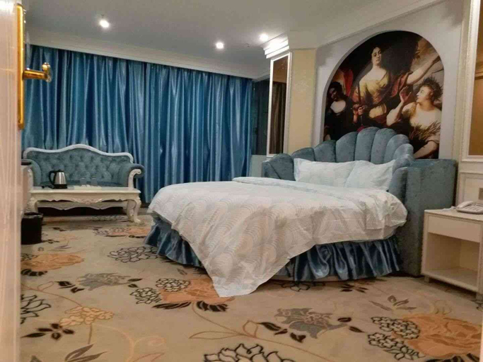 Bedroom 2, 88 Chain Hotel, Zhuhai