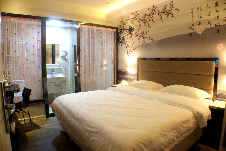 Bedroom 2, Shanghai Yijun Select Hotel, Shanghai