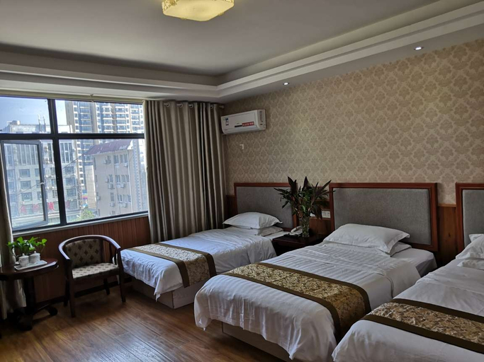 Bedroom 2, Fangxian Shuyue Business Hotel, Shiyan