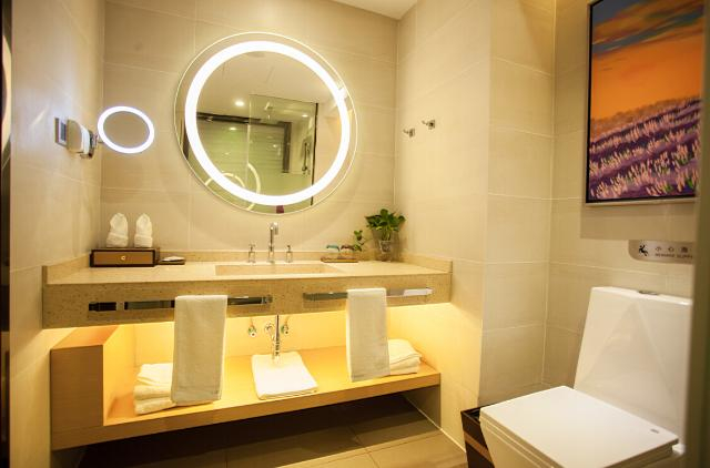 Bathroom 3, ラベンダーホテル(）, Beijing