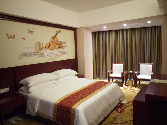 Bedroom 2, Vienna International Hotel Guangdong Jieyang Jieyang Tower, Jieyang