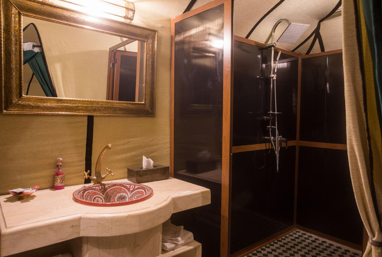 Bathroom, Amanar Khaimas Desert Camp, Errachidia