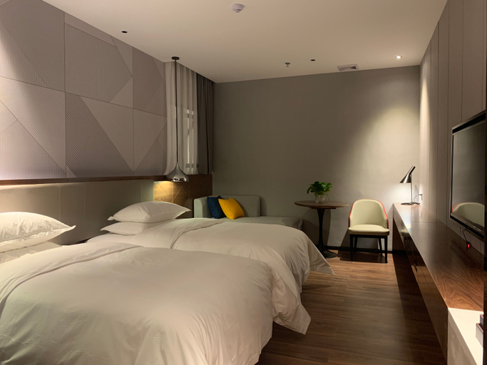 Bedroom 2, Borrman Hotel Hengyang Huaxin Caixia Street, Hengyang