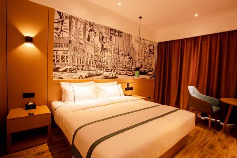 Bedroom, City Convenience Hotel (Honghu Shopping Park Bao'an Plaza), Jingzhou