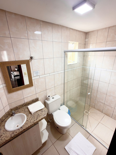 Bathroom 5, Barra Beach Hotel, Florianopolis