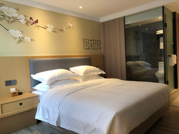 Bedroom, Laimeiqi Hotel (Zhongshan Daxin Xinduhui), Zhongshan
