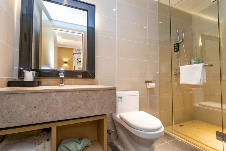 Bathroom 3, City Comfort Inn Zhanjiang Suixi Quanfeng Plaza, Zhanjiang
