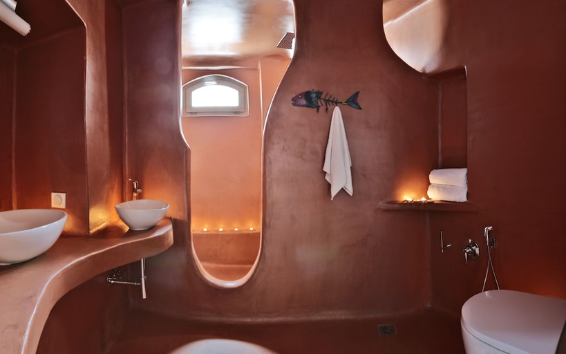 Bathroom 4, Trieris Villas And Suites, South Aegean