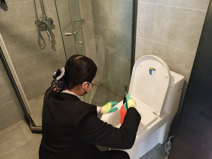 Bathroom 3, Beishu Hotel, Lanzhou