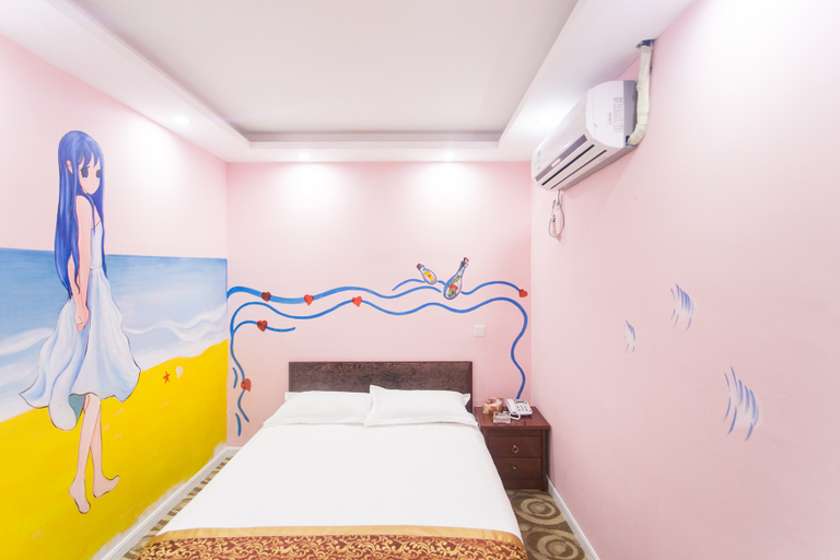 Bedroom 2, Aiqinhai Theme Hotel, Suzhou