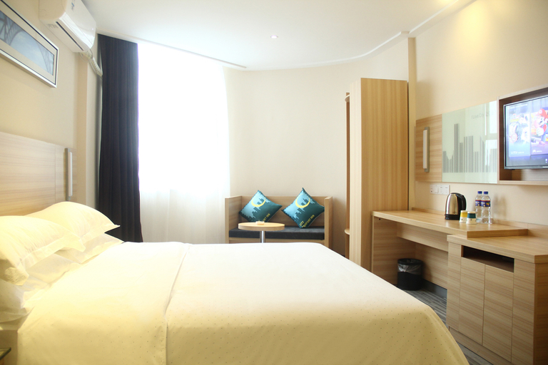 Bedroom 2, City Comfort Inn Xianning Chongyang Taoxi Avenue, Xianning
