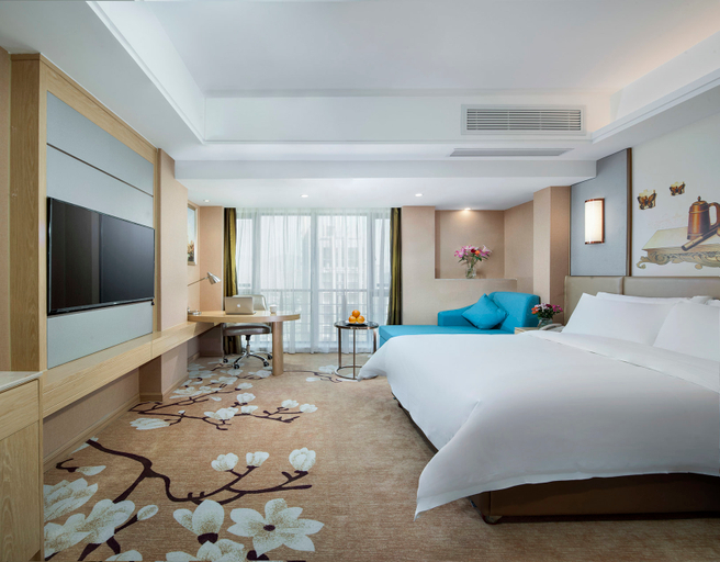 Bedroom 2, Vienna Hotel Fuzhou Changle Shouzhan Hangcheng Metro Station, Fuzhou