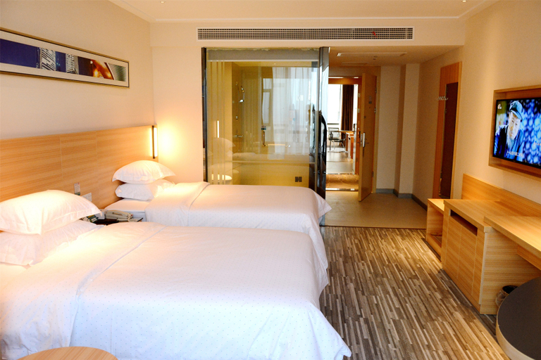 Bedroom 2, City Comfort Inn（Zaoyangguangwu Road Store）, Xiangfan