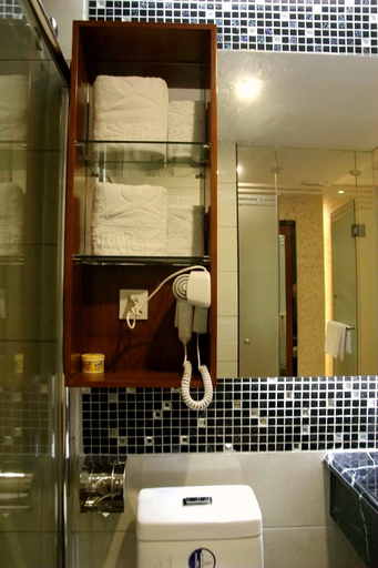 Bathroom 3, Aidiou Hotel, Foshan
